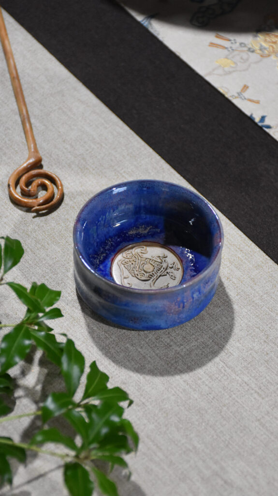Blue-patterned Xuanwu Cup
