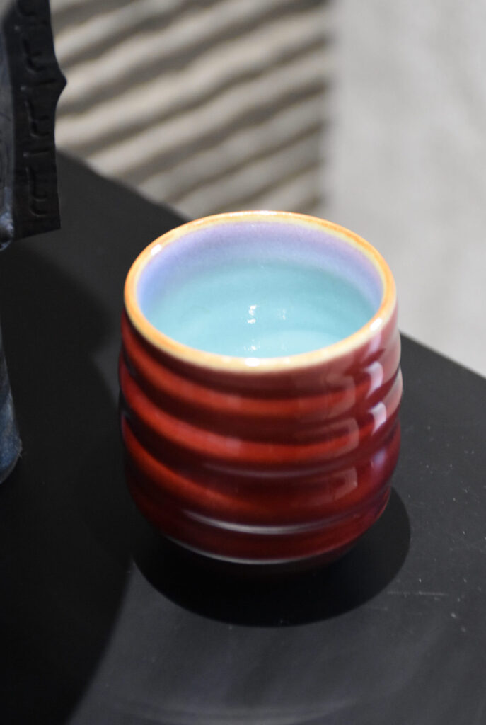 Crimson Ripple Gongfu Cup