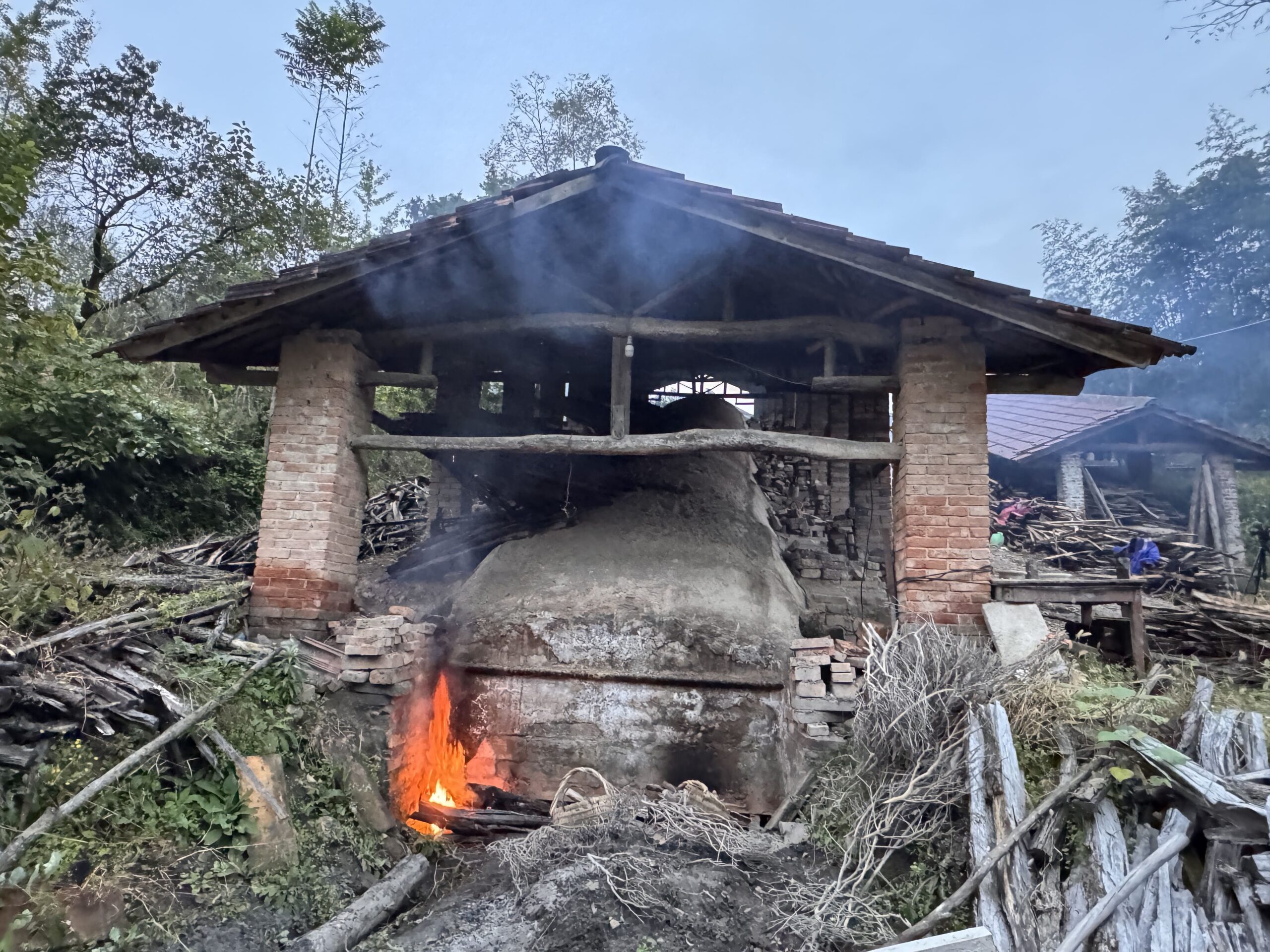 Kiln Fire Firing Process