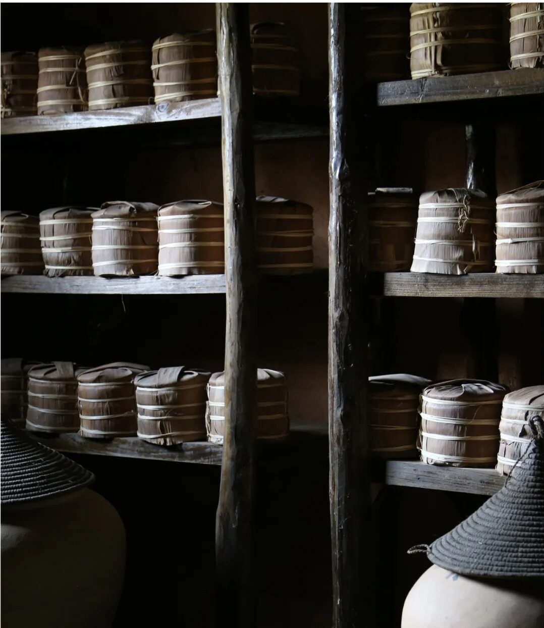 Tea storage warehouse environment